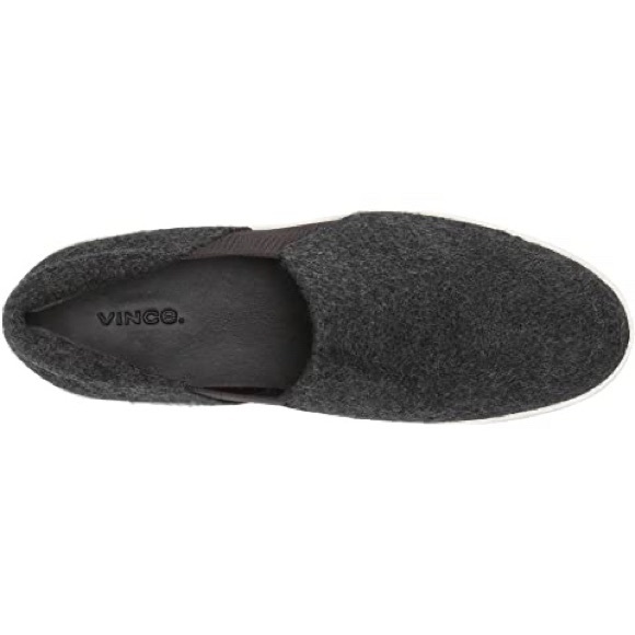 New Vince Warren Flannel Slip On Platform Sneakers - Picture 6 of 16